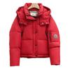 Padded clothes hooded leave-in solid color 2025 new small thickened warm winter jacket padded jacket