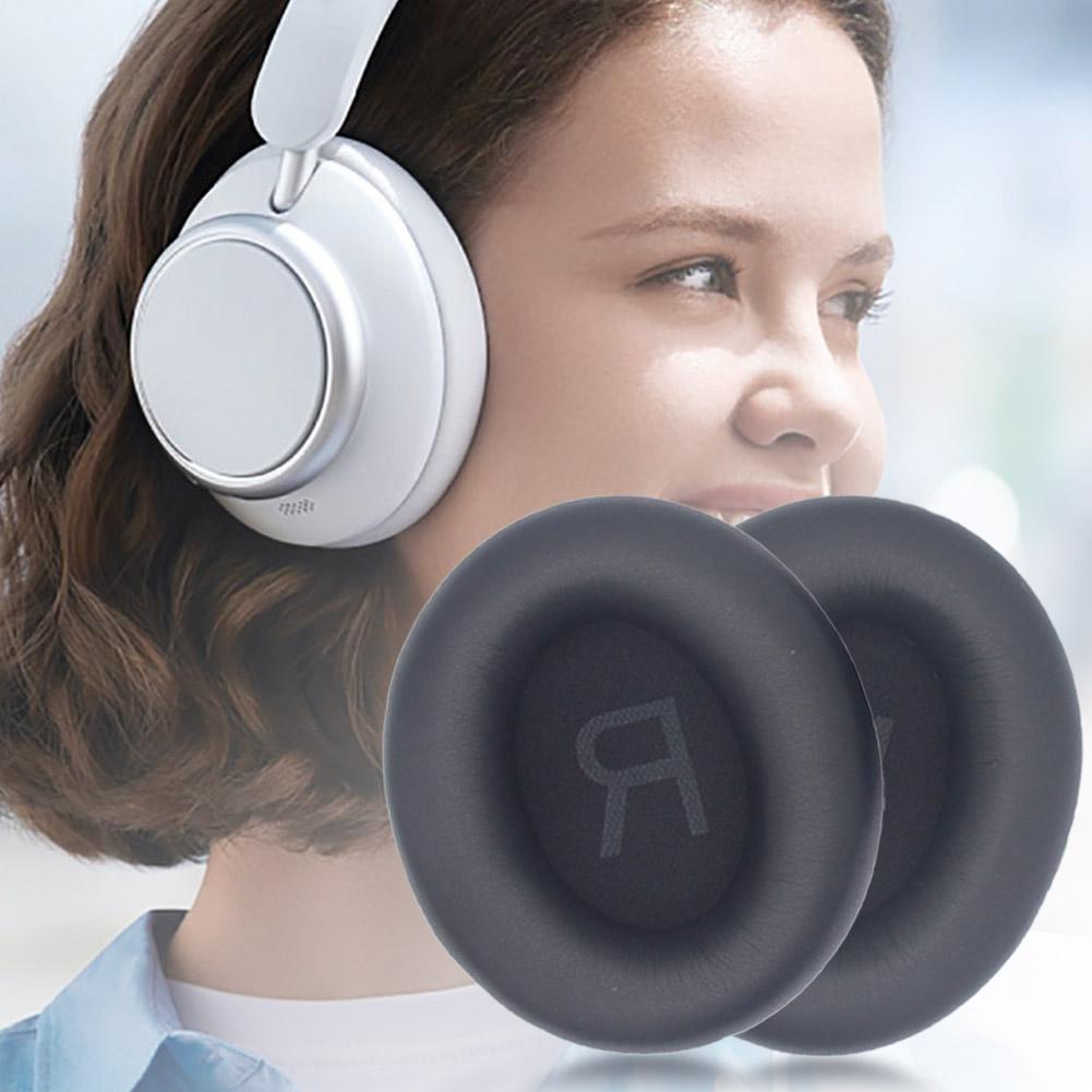 1-5PCS Headset Protective Cover Protein Leather Headphone Pads Headphone Ear Cushion For Anker Q45 Soundcore Life Headphone