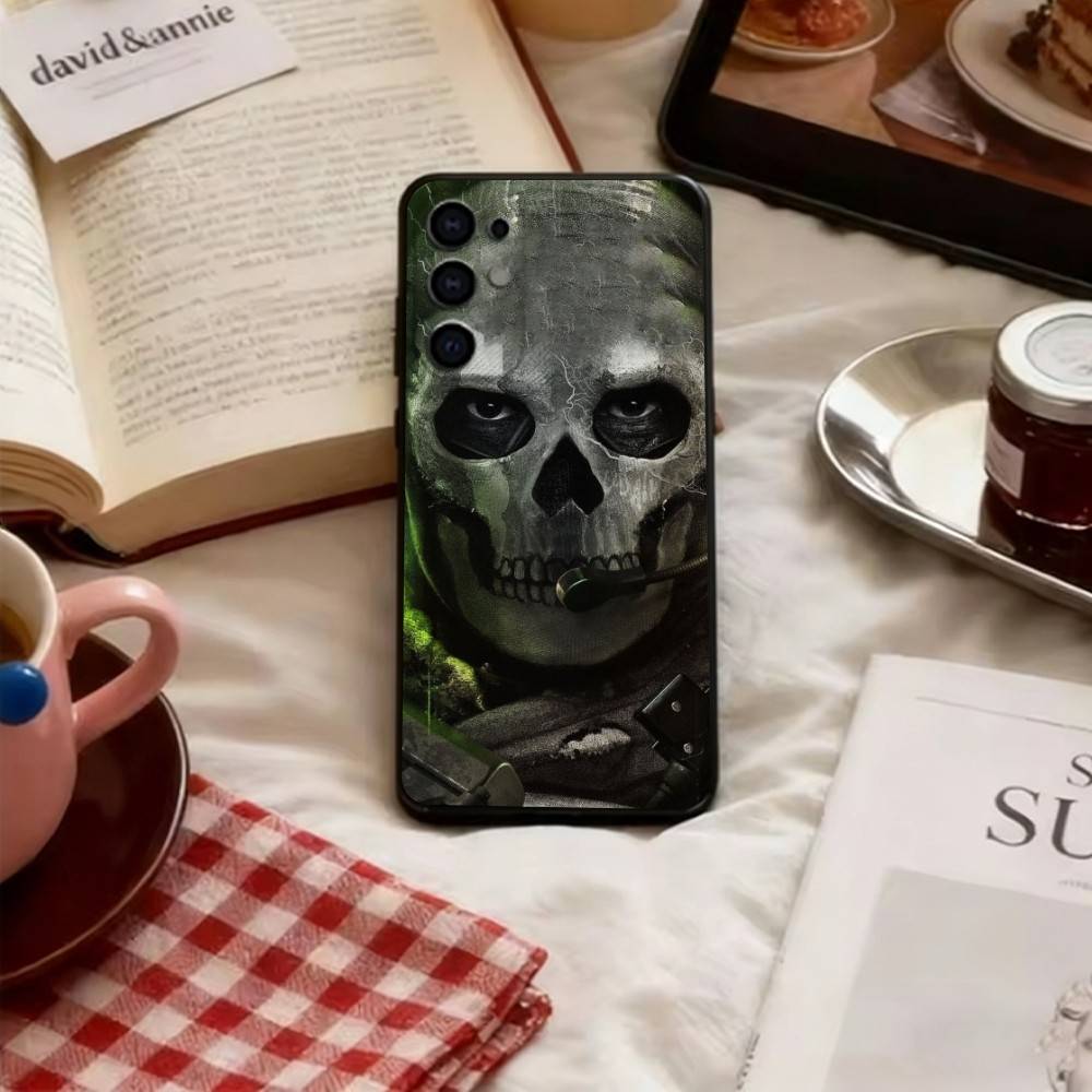 Military game Soldier Phone Case For Samsung S25,S24,S21,S22,S23,S30,Ultra,S20,Plus,Fe,Lite,Note,10,Soft Black Cover