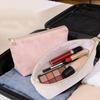 Multi-Purpose Corduroy Storage Bag Cosmetic Bags Portable Travel Makeup Bag Cosmetics Organizer Coin Purse Stationery Bag