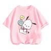 Children's Casual T-Shirt Summer Sanrio Cartoon Short Sleeve Boys' and Girls' Clothing