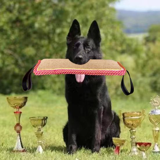 Dog Bite Stick Easy To Grip Interactive Bite Resistant Dog Training Bite Pillow Toy