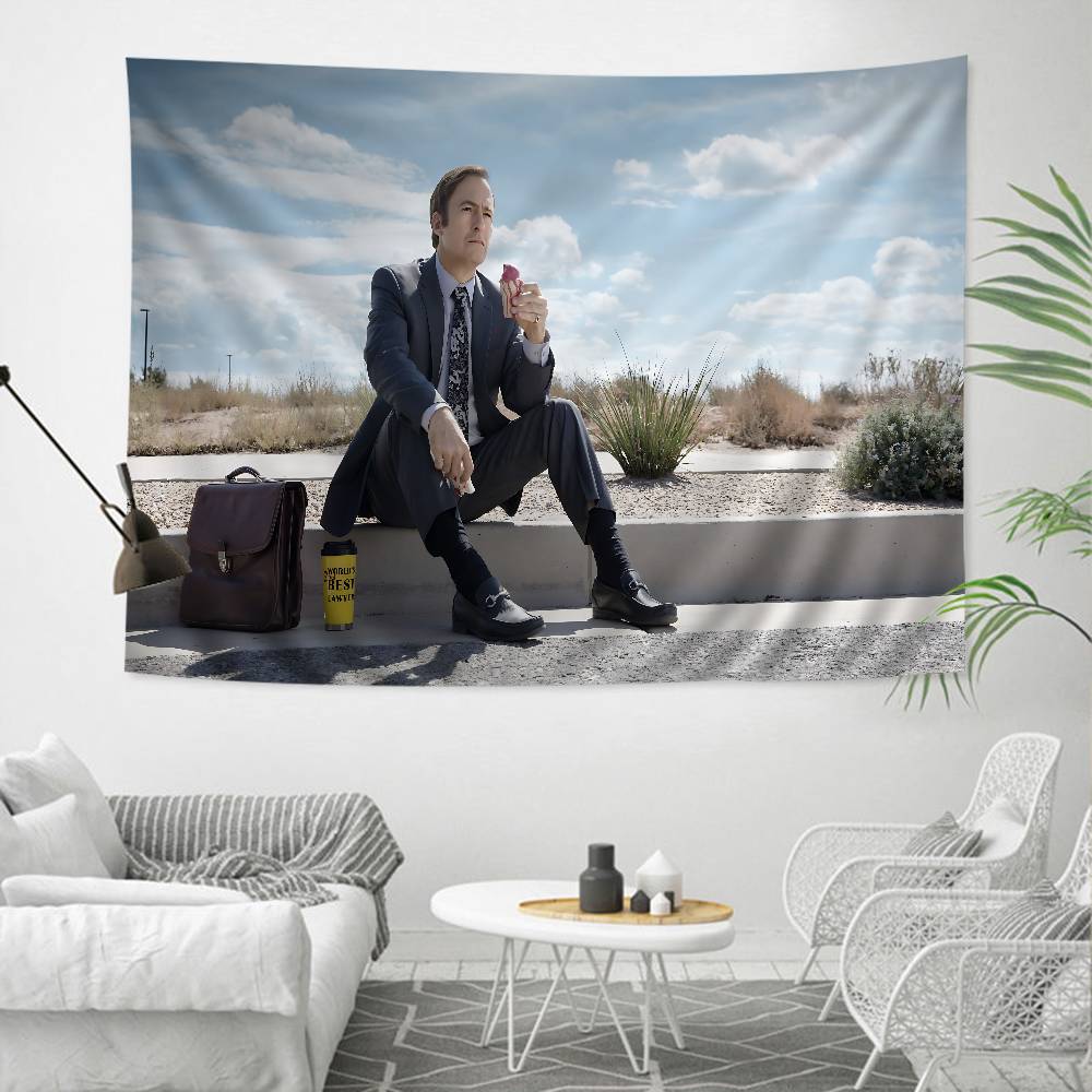 Better Call Saul DIY Wall Tapestry Hippie Flower Wall Carpets Dorm Decor Wall Art Decor