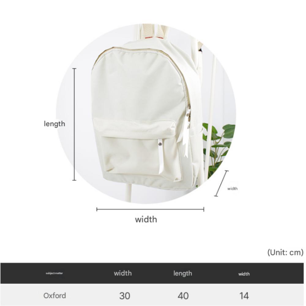 Peříčkově lehký batoh v barvě slonové kosti pro studenty a vysokoškoláky i na notebook