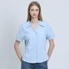 Cresson Modern Mood Open Collar Short Sleeve Shirt Blouse  Price  198000 Won 