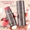 Mingxi Zhi Lazy Double-Ended Matte Blush Stick for Contouring & Low Saturation Makeup