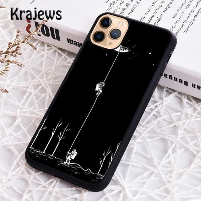 Krajews Astronaut Stars Constellation Phone Case Cover For iPhone 17 Air 16 15 14 plus 11 12 13 pro max Plus coque Fundas