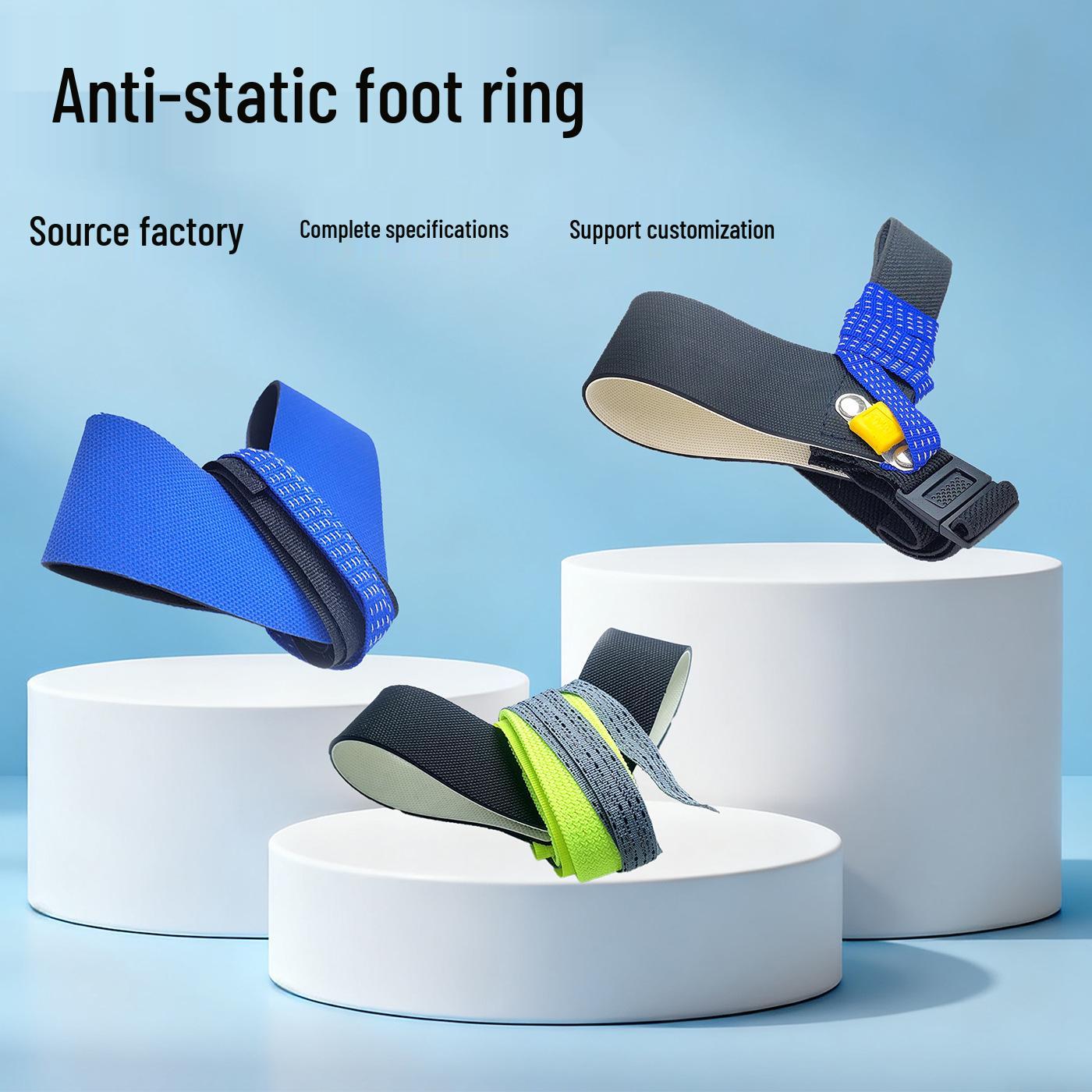 New National Standard Anti-static Wireless Ankle Strap Wireless Hook Anti-Static Ankle Strap (Triangle)