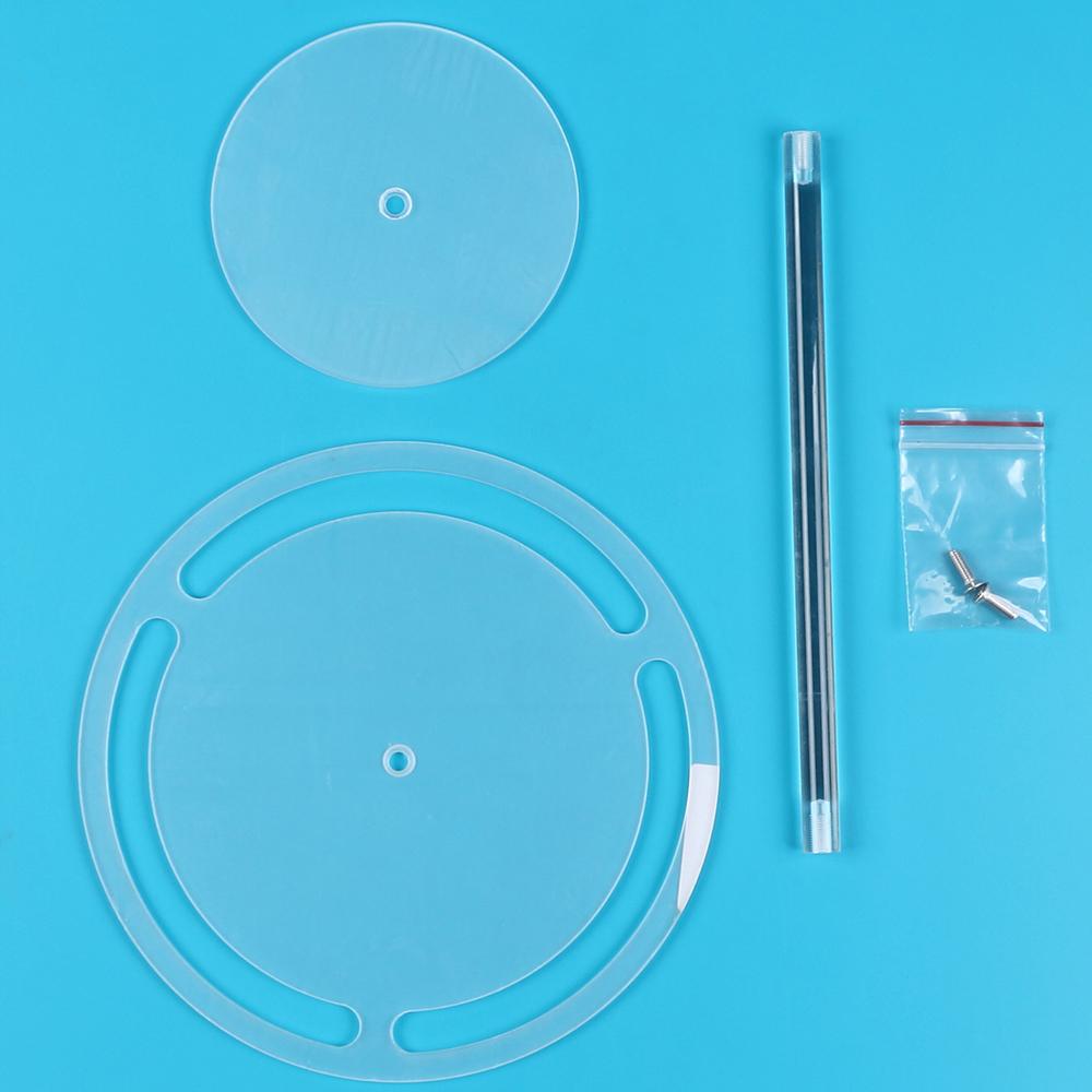 Acrylic Sunglasses Holder Stand 360 Rotating Eyeglasses Display Rack Tabletop Glasses Storage Organizer