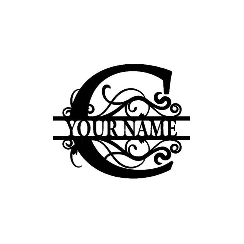 Multipurpose Letters Sign Wrought Iron Decor Ornament Crafts Supplies for Indoor Outdoor Garden Yard Decoration Gift