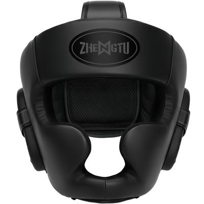 Zhengtu Headgear for Boxing, Sparring, and Martial Arts for Kids (Black, Small)