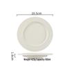 ZISIZ Japanese Retro Frosted Plate