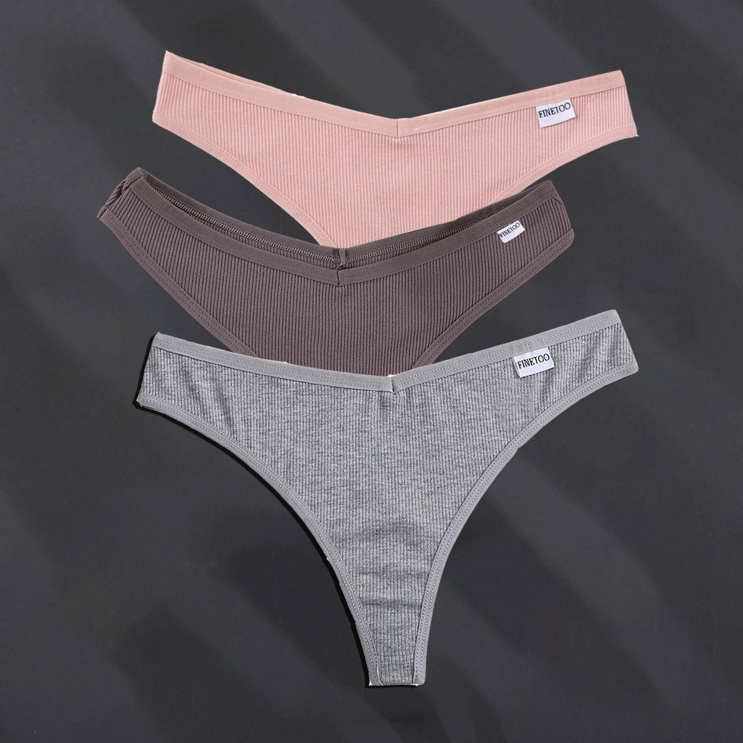 

3 шт./компл. трусики-стринги, хлопковое женское нижнее белье, сексуальные трусики, женские трусы, стринги, однотонные трусики, нижнее белье M-XL, дизайн XL