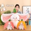 Strawberry Rabbit Plush Toy: Cute Doll Pillow & Birthday Gift for Girls