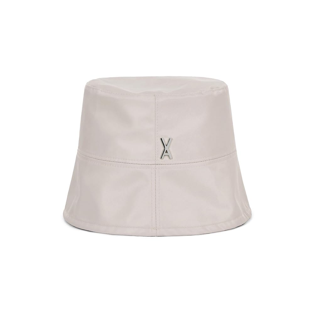 Stud Drop Over Fit Poly Bucket Hat Babypink [VARZAR]