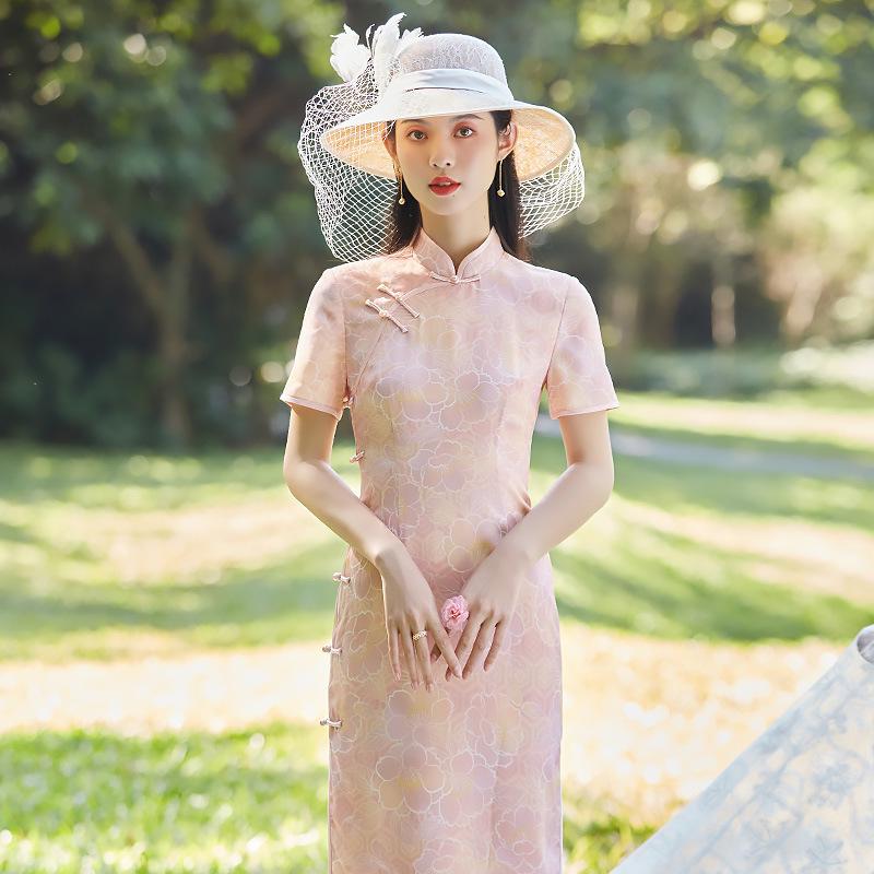 Seeking Agents: New Summer Retro Chinese Cheongsam Dress for Women