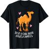 Just a Girl Who Loves Camels Cute Camel Girl T-Shirt