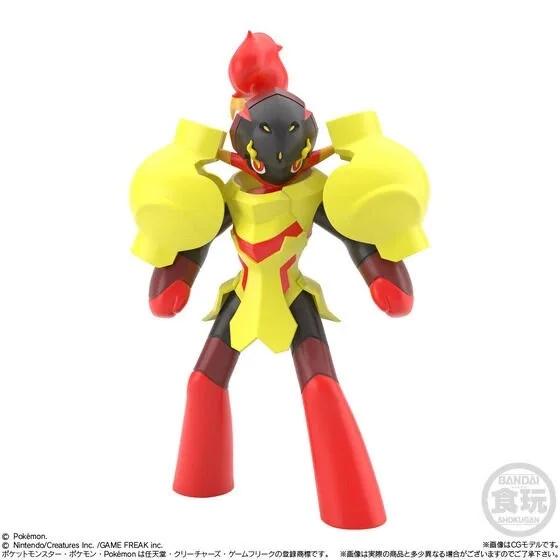 Genuine Elf Scale World Scarlet and Violet Paldea region Ceruledge Armarouge Gimmighoul Haruto1/20 Action Figure Model Toys