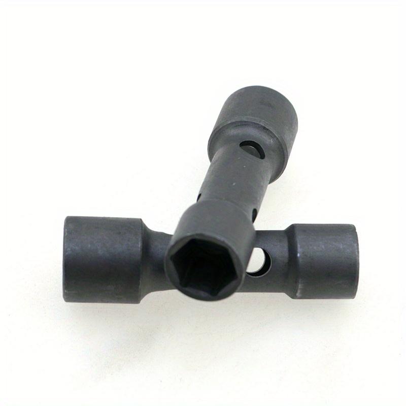 16-18mm steel ignition spark plug socket wrench double headed socket three jaw wrench car maintenance and disassembly tool