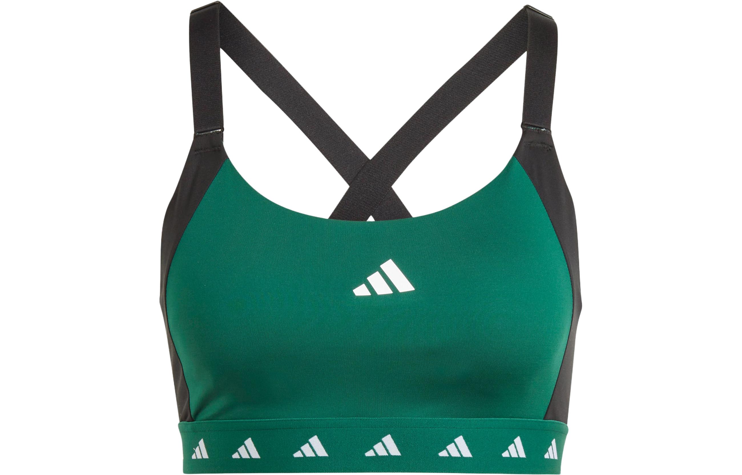 Adidas COLORBLOCK Sports Underwear Women s Forest Green Moderate IK6156 ALB