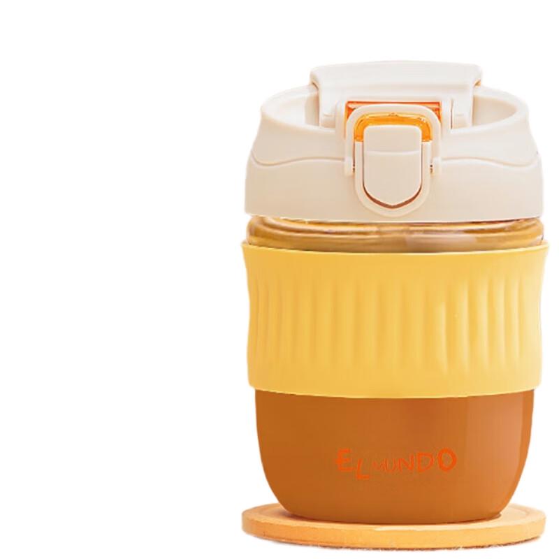 Aimento Double-Spout Borosilicate Glass Cup