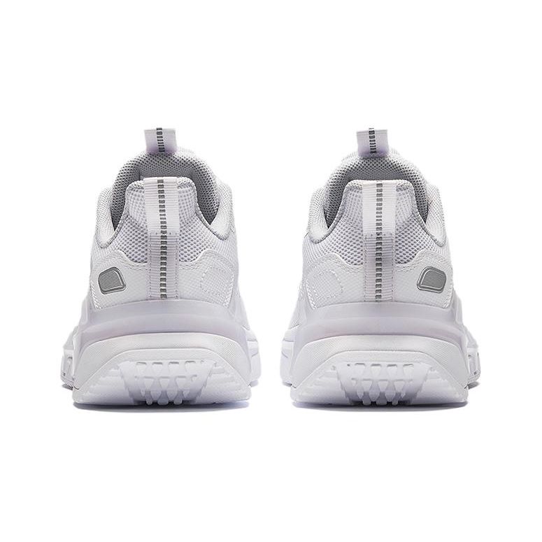 Anta Kids Bow Speed Knob Comfortable Versatile Shock Absorbing Wear Resistant Low Top Running Shoes Kids Running Shoes White A312425516-1