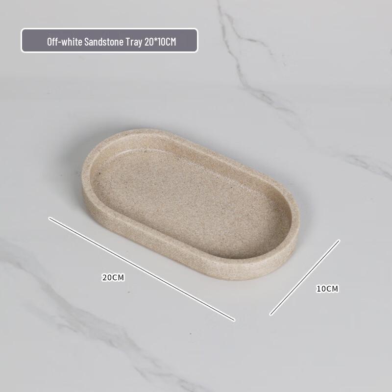 

Qianziqiao Resin Sandstone Lotion Dispenser Tray