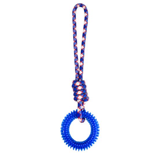 

Игрушка для собак, интерактивная игрушка для чистки зубов собаки, облегчение тревоги, устойчивая к укусам, тренировка жевания