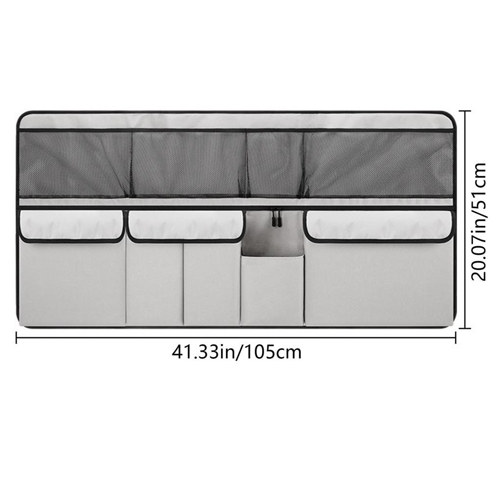 

Large Capacity Car Back Seat Trunk Organizer Auto Backseat Storage Bag Oxford Cloth Trunk Hanging Organizer Car Supplies