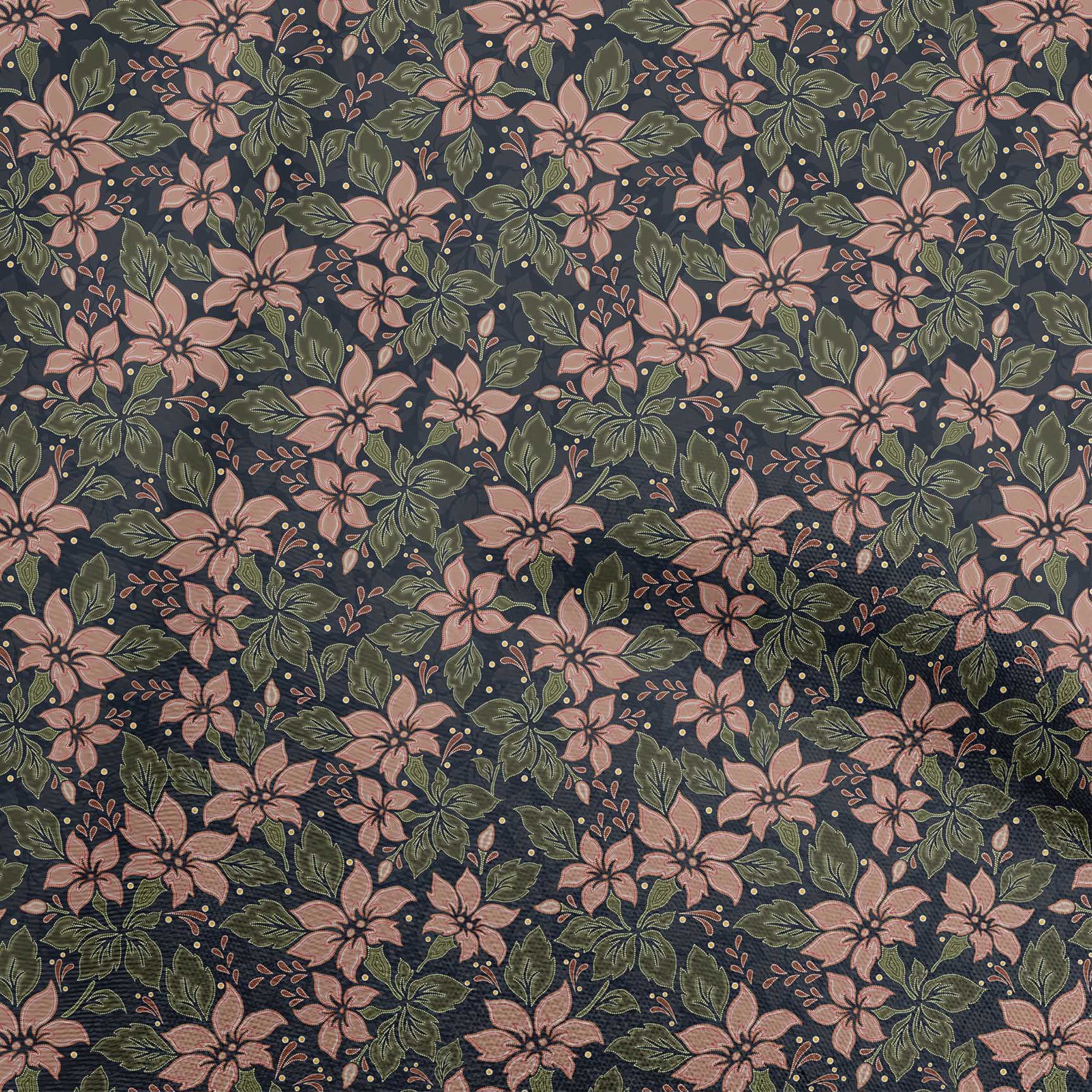 

oneOone Бавовна Флекс Сіра Тканина У Цяточку Квітковий Швейний Матеріал Принтована Тканина На Метр 40 Дюймів 42 Inch Wide - Viscose Chiffon персиковий