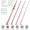 Fishing Rod Lightweight Portable Spinning and Casting Fishing Pole with Cork Handle New for 2019