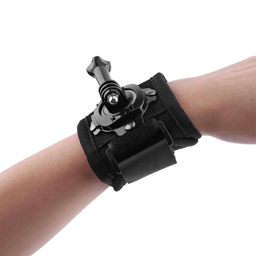 360 Degree Rotation Wrist Strap Band Mount Holder With Long Screw For Gopro Hero 1 2 3 3+ 4