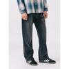 [Beams Heart] Jeans Loose Straight Denim Pants Men's BLACK L