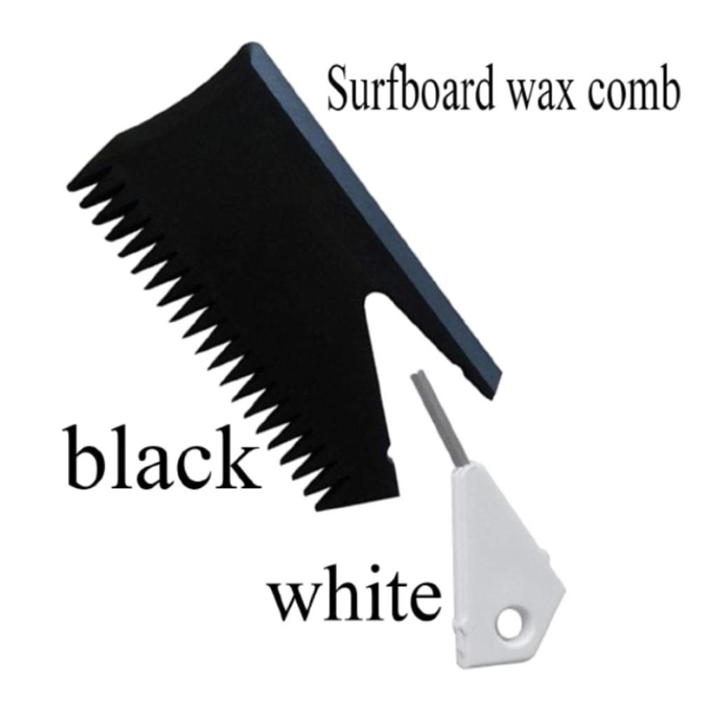 Surfboard Wax Comb with Fin Key Surfboard Wax Scraper Cleaning Remover Comb Tool for Maintaining Surfboard Wax Enduring