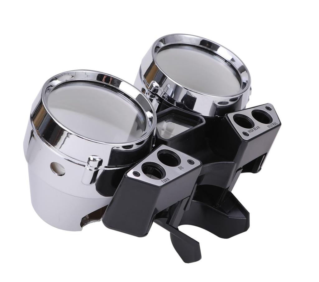 Yamaha meter chrome for XJR400 XJR1200 Aftermarket custom cover/meter case, plated, (early model), XJR400R, XJR400S, XJR400RR, 4HM, etc. part, part.