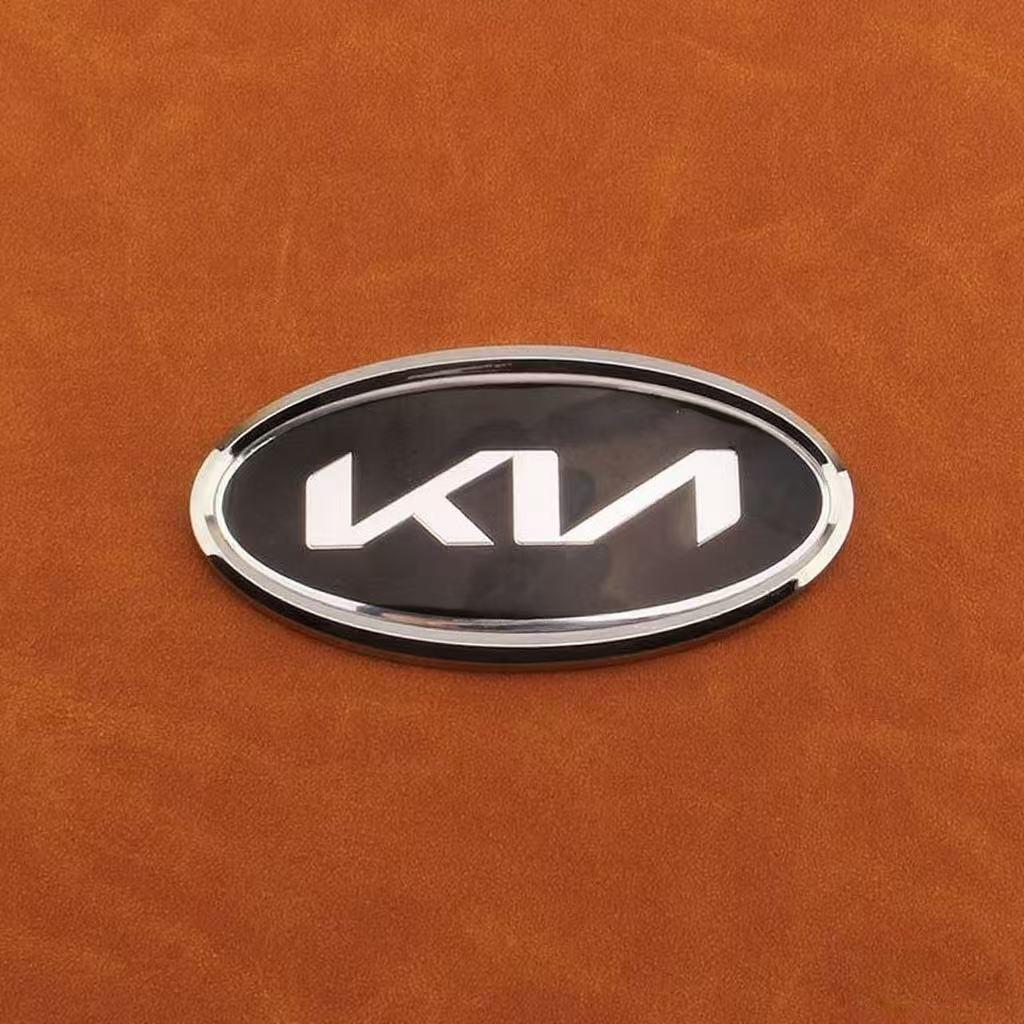 Car Front Grille Rear Logo Auto Emblem Sticker Accessories For Kia GT-Line Sportage Ceed Rio Picanto Sorento Soul Cerato Venga