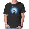 Unisex Crew Neck T-Shirt The Traveler Graphic Short Sleeve Casual Tee