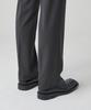MUSINSA STANDARD Straight Hidden Banding Slacks [Gunmetal]