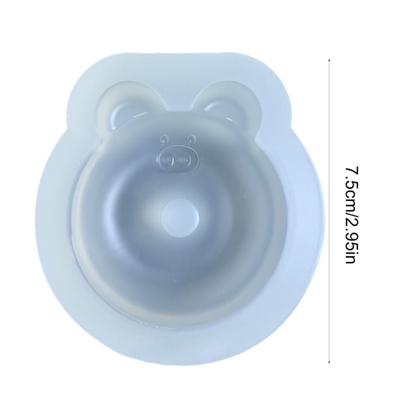 Lovely g Donuts Silicone Mold Delicious Doughnuts Dessert Molds Resuable Casting Mould for Breads and Chocolate