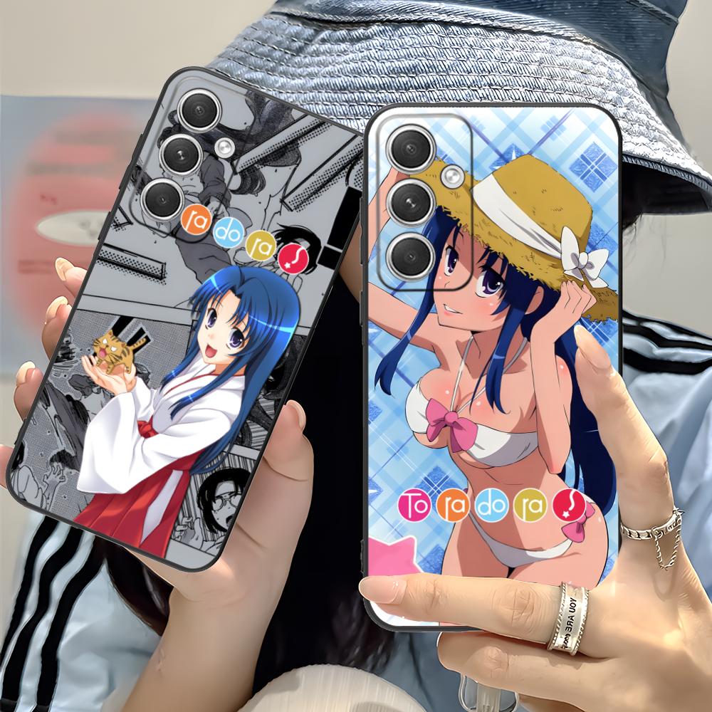 Toradora Kawashima Mobile Phone Case for Samsung Galaxy S26 S25 S24 S23 S22 S21 S20 Note20 Plus FE Ultra Colorful Cover Luxury
