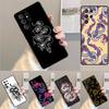 Fashion Snake Flower Phone Case for Samsung Galaxy Note 10 Pro S26 Ultra S23 S24 FE S25 S21 S22 PLUS Shockproof Cove