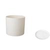 KEYSHEEL Cylindrical Plastic Planter Pots