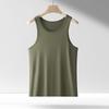 Modal Herren Slim Fit Tanktop Übergröße Sweatshirt