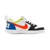Nike Court Borough Casual Ligeras Duraderas Zapatillas de Skate de Caña Baja para Niños Zapatillas para Niños Blanco Azul Naranja DV9114-181