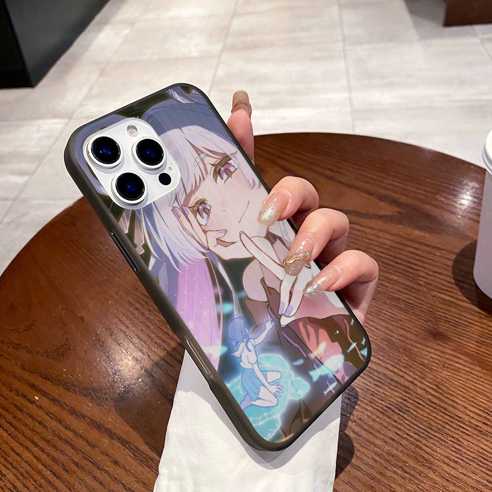 

Classic Cosmic Princess Kaguya GL Anime For IPhone 17 16 15 Plus Pro Max 12 14 Plus 11 13 Wave Corrugated Stripe Funda Phone iPhone 12 pro