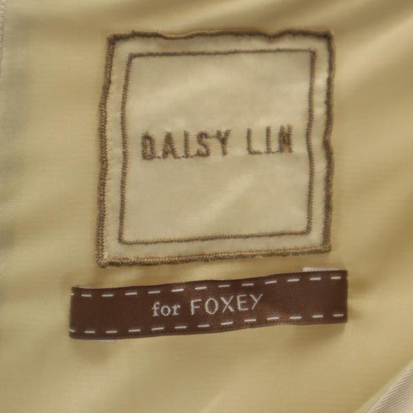 DAISY LIN for FOXEY made in Japan No sleeve one piece 38 beige belt Women Used