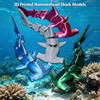 3D Printed Articulated Hammerhead Shark Model, Flexible Joint Sea Animal Figurine, Joints Creative Toy