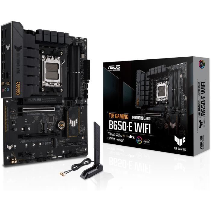 Pagrindinė plokštė - ASUS - TUF GAMING B650-E WIFI - AMD B650 - AM5 lizdas ATX