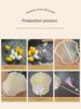 Handmade Silk Fan DIY Material Kit, Complete Set of Semi-Finished Products, Decorative Accessories, Embroidery, Intangible Cultural Heritage