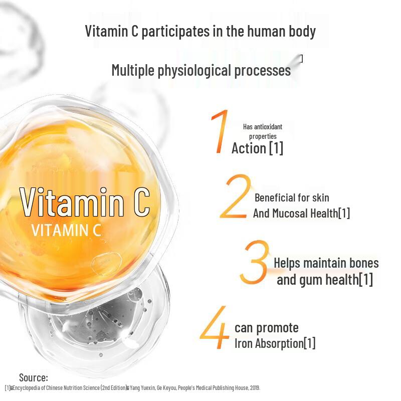BYHEALTH Chewable Vitamin C Tablets (Orange Flavor)